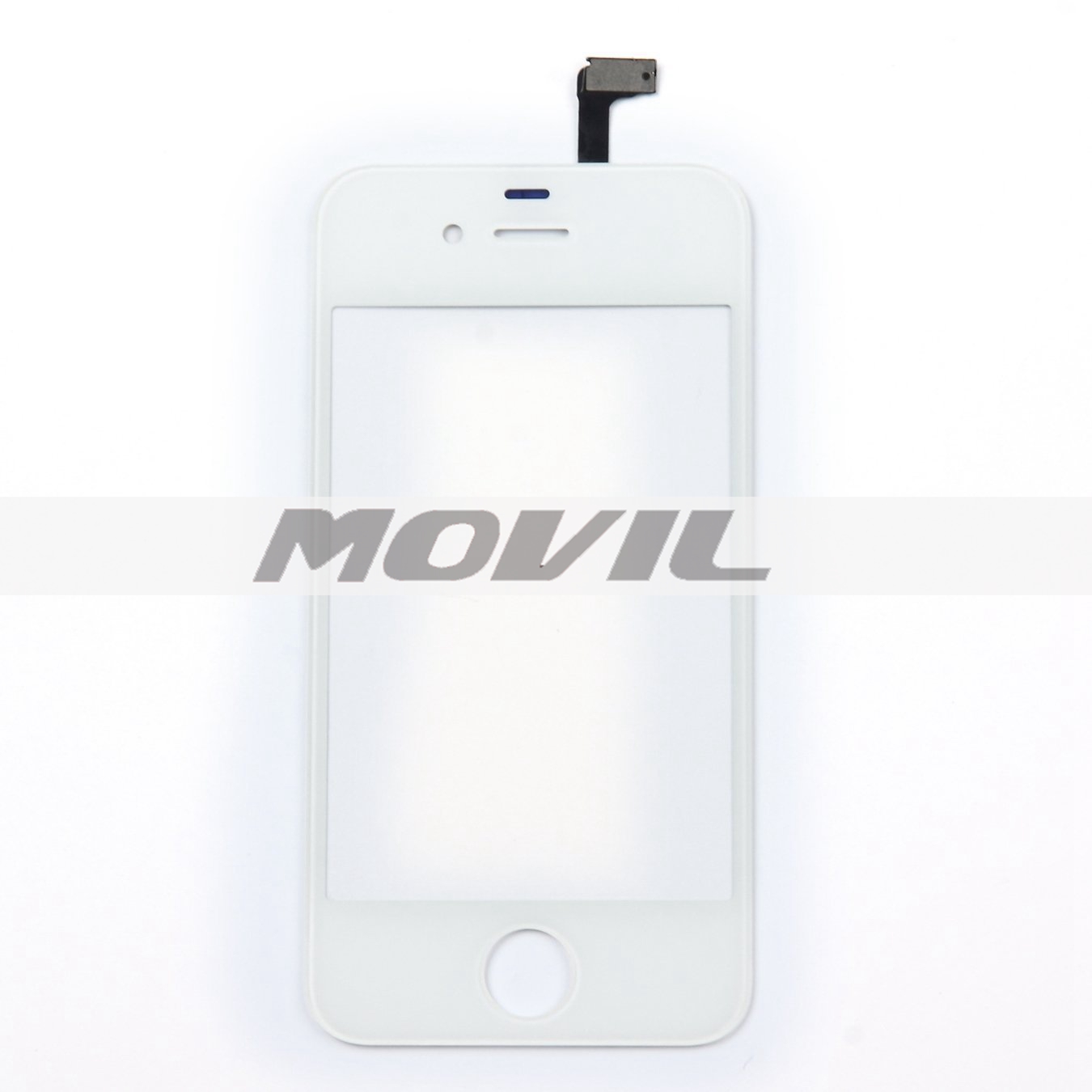 Front Glass Touch Screen Digitizer Replacement for iPhone 4 4G 4S (White)